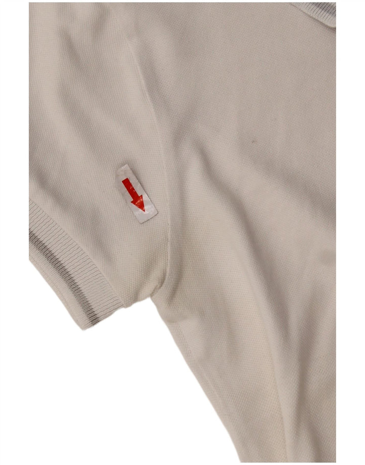 Damska koszulka polo z grafiką NORTH SAILS, Nowa Zelandia, UK 6 XS, biała