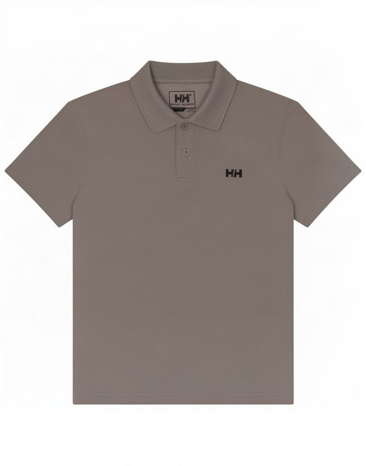 Męska koszulka polo Helly Hansen, mała, szary nylon
