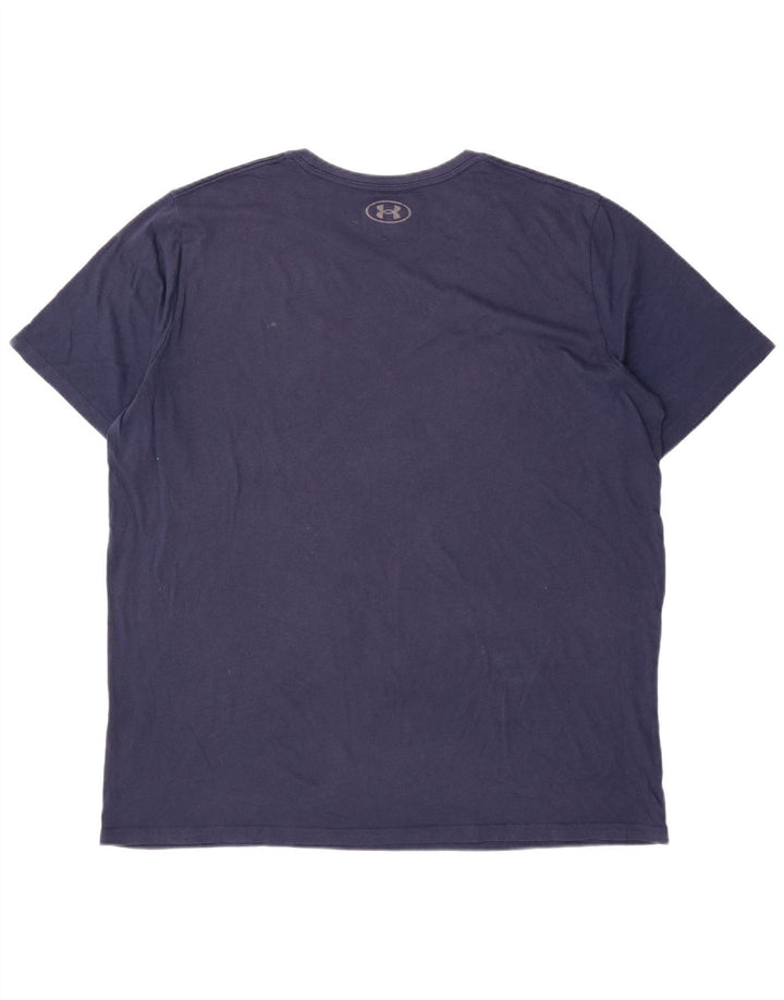 Koszulka męska Under Armour Top 2XL granatowa