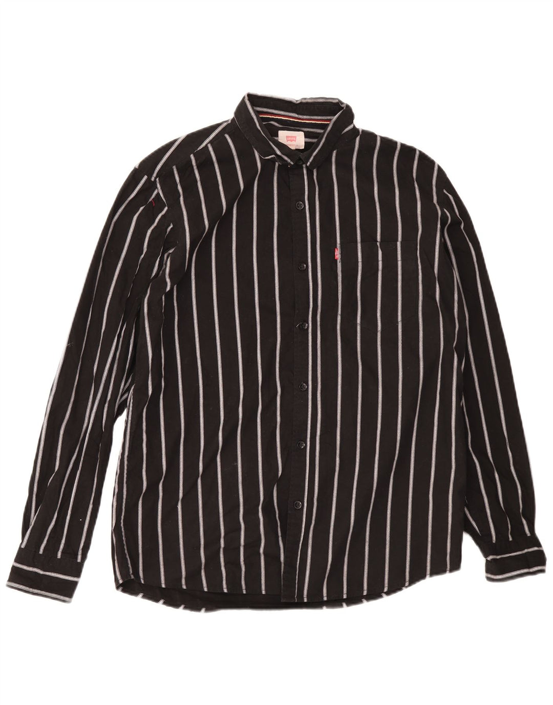 Koszula męska Levi's Slim Fit 2XL w czarne paski