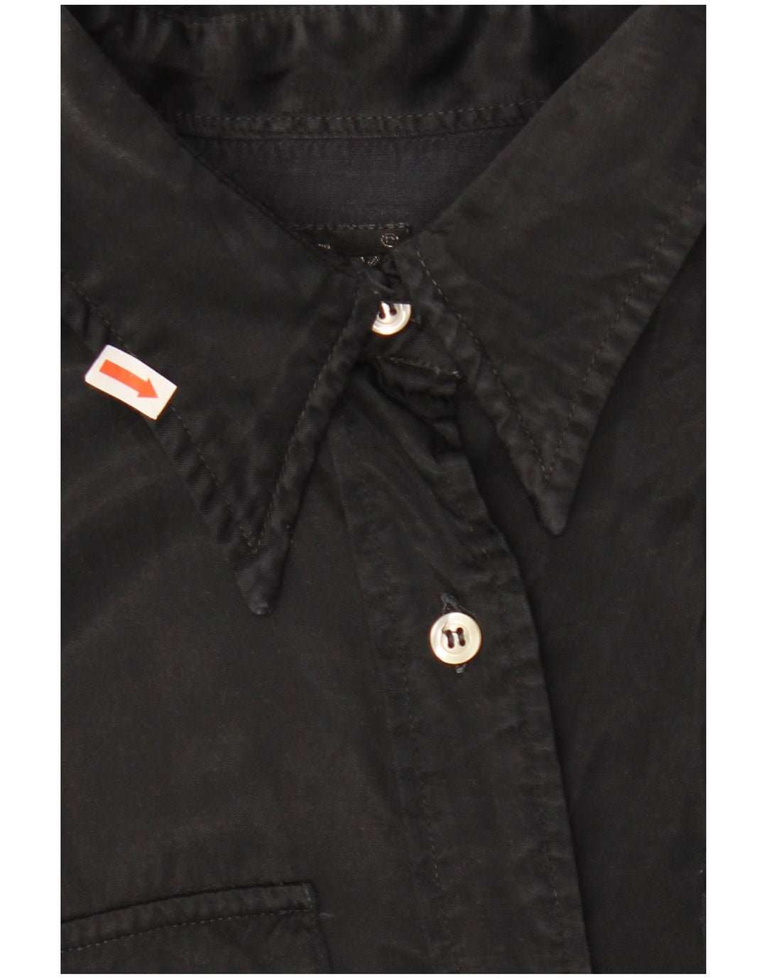 Koszula damska REPLAY UK 14 Średnia czarna wiskoza