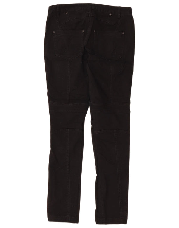 Marks & Spencer Damskie jeansy slim UK 10 Small W30 L30 Czarna bawełna