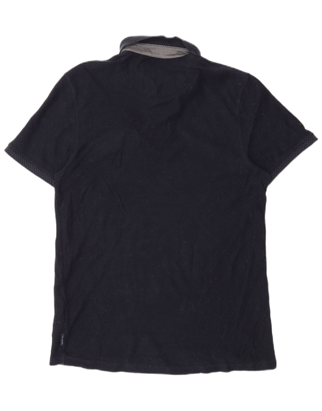 Męska koszulka polo Ted Baker, rozmiar 4, duża, granatowa, bawełniana