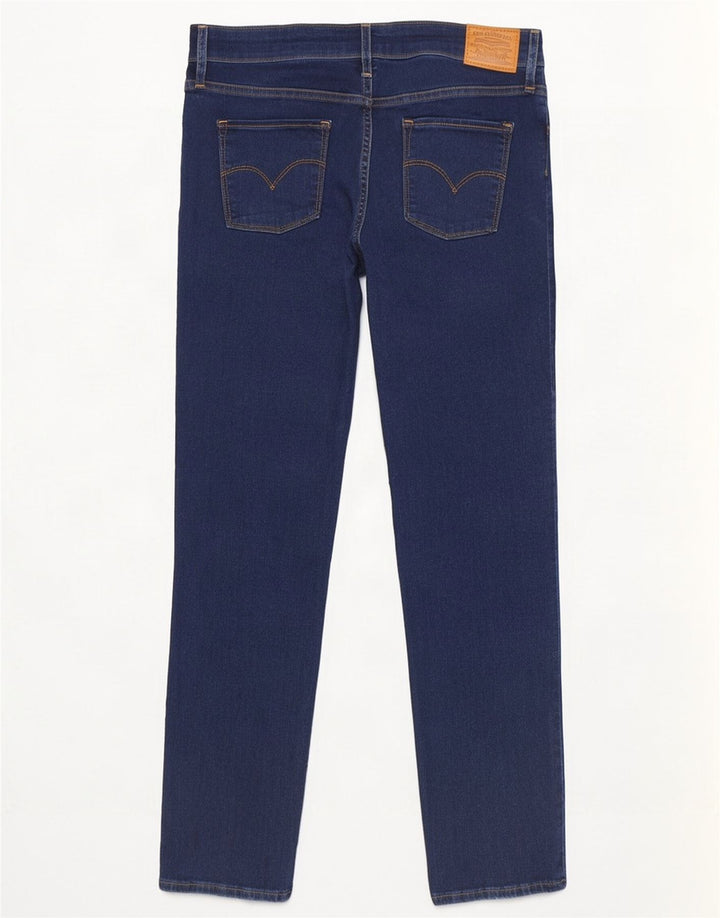 Damskie jeansy Levi's 712 Slim W29 L30 Granatowa bawełna