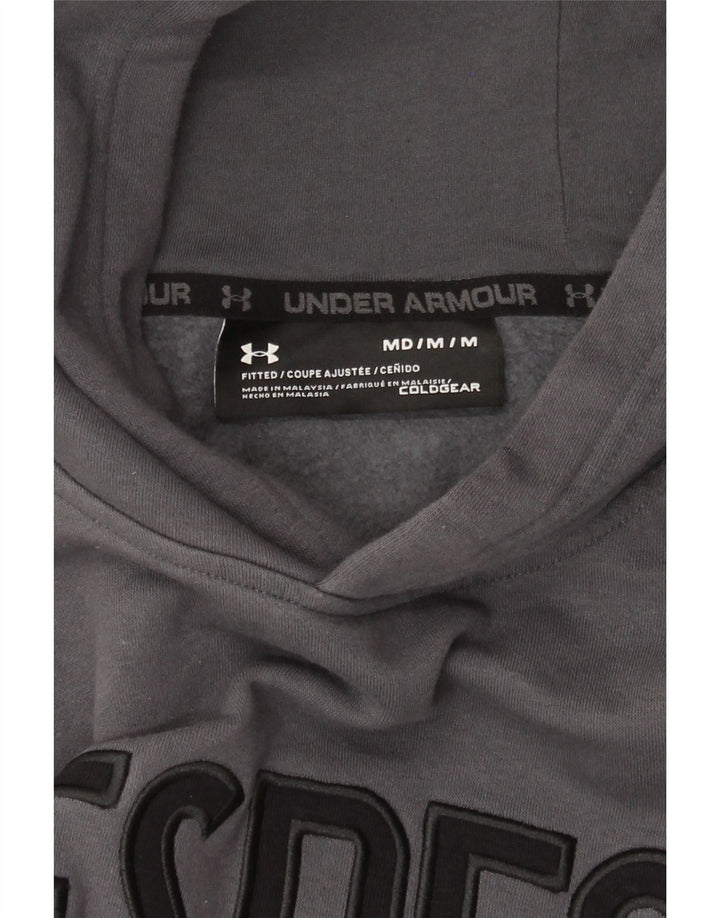 Męski sweter z kapturem Under Armour Cold Gear Graphic, średnioszary