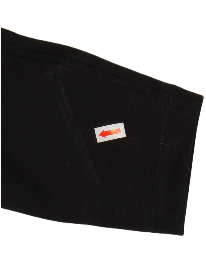 Damskie legginsy NIKE Graphic UK 8, małe, czarne, bawełniane