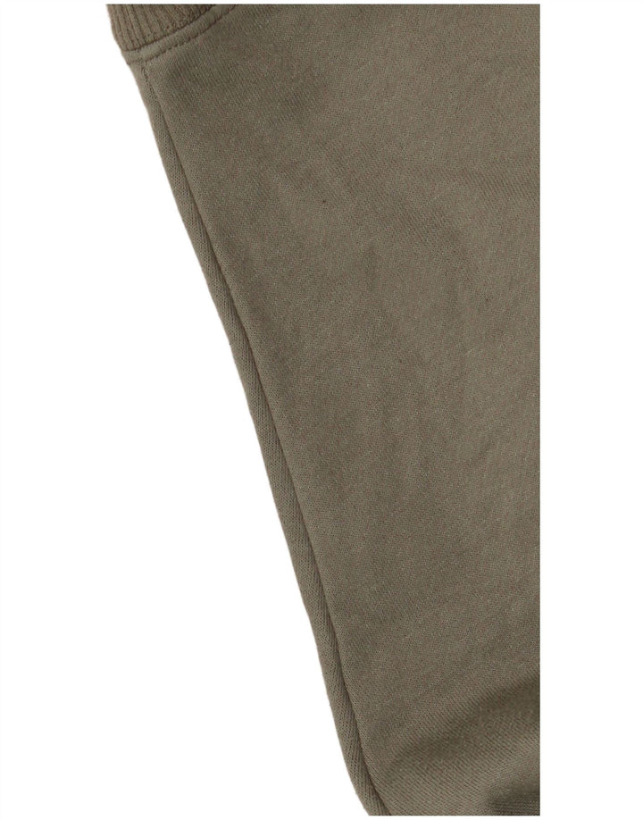 Damski sweter oversize z kapturem Topshop, UK 16, duży, khaki, poliester