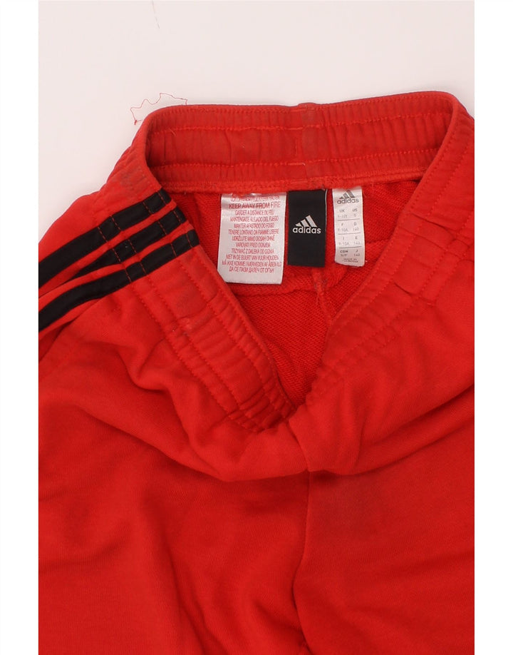 Chłopięce spodenki sportowe Adidas Graphic 9-10 lat czerwone