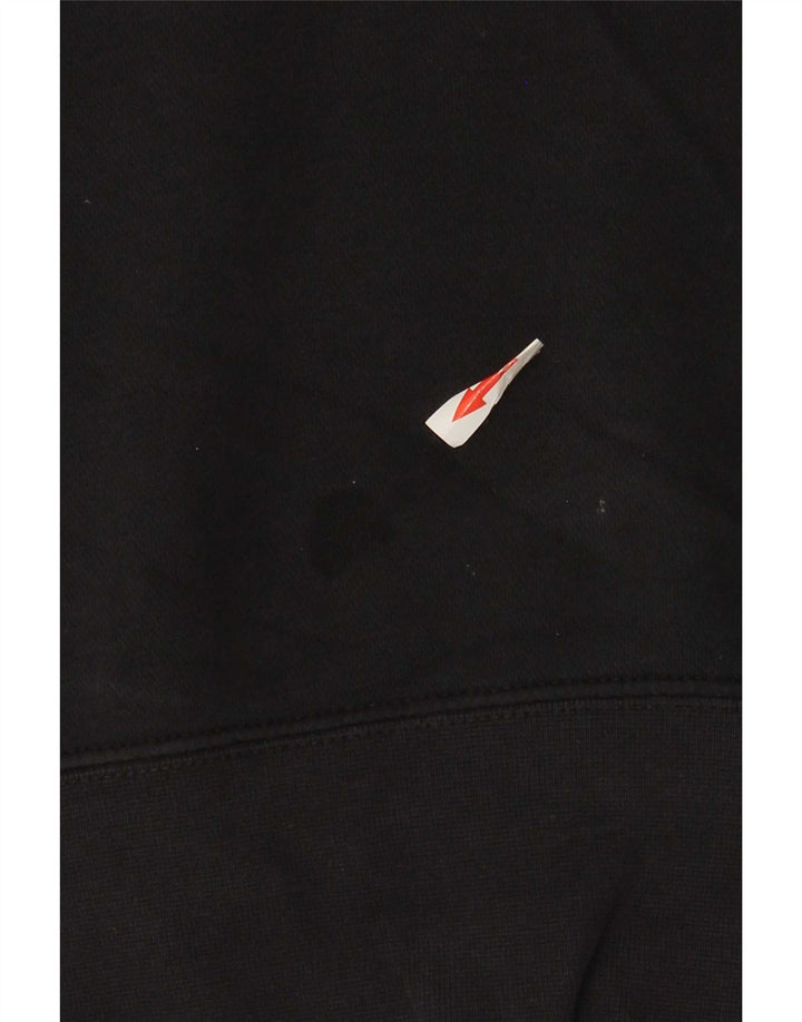Damska bluza z kapturem Nike, mała, czarna, bawełniana