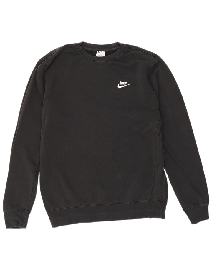Męska bluza dresowa Nike, średnia czarna, bawełniana