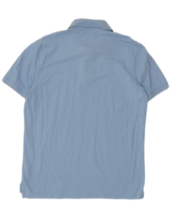 Męska koszulka polo o regularnym kroju Tommy Hilfiger XL, niebieska, bawełniana