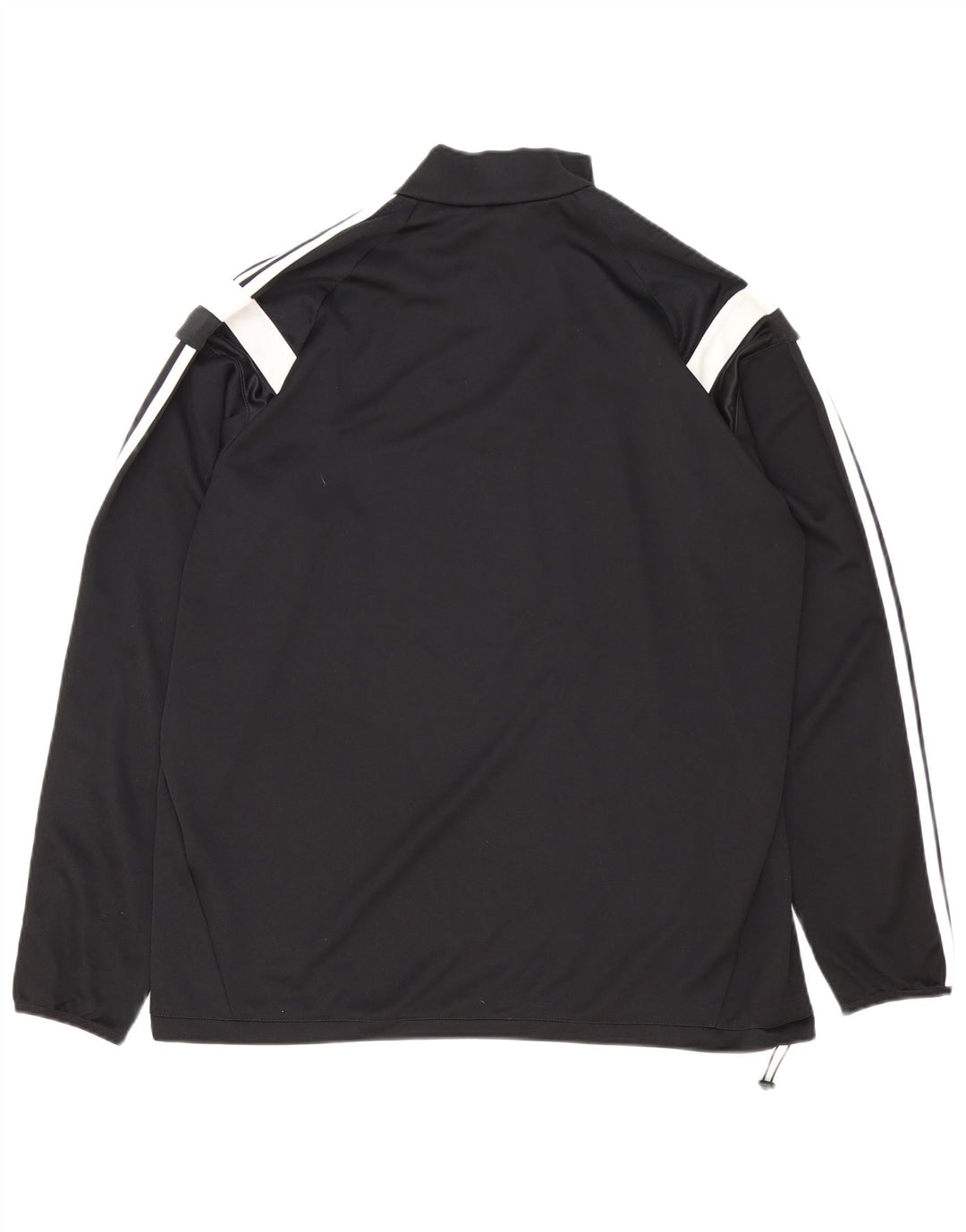 Adidas Męskie Climacool Zip Neck Pullover Dres Top XL Czarny Kolorblok