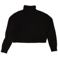 Damski sweter Zara Crop Oversize z golfem UK 10 Small Black