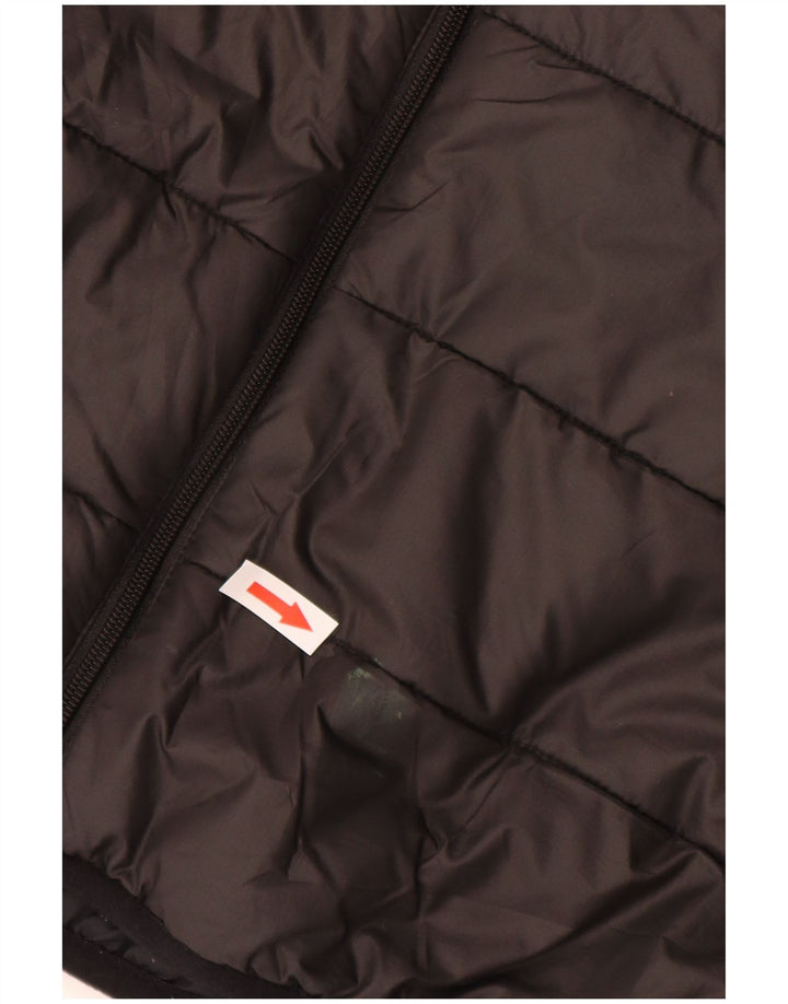 Męska ocieplana kurtka z kapturem JACK WOLFSKIN UK 34, mała, czarna, poliester