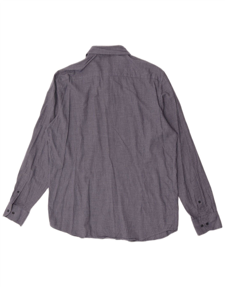 Koszula męska Massimo Dutti XL, bawełniana w niebieską kratkę