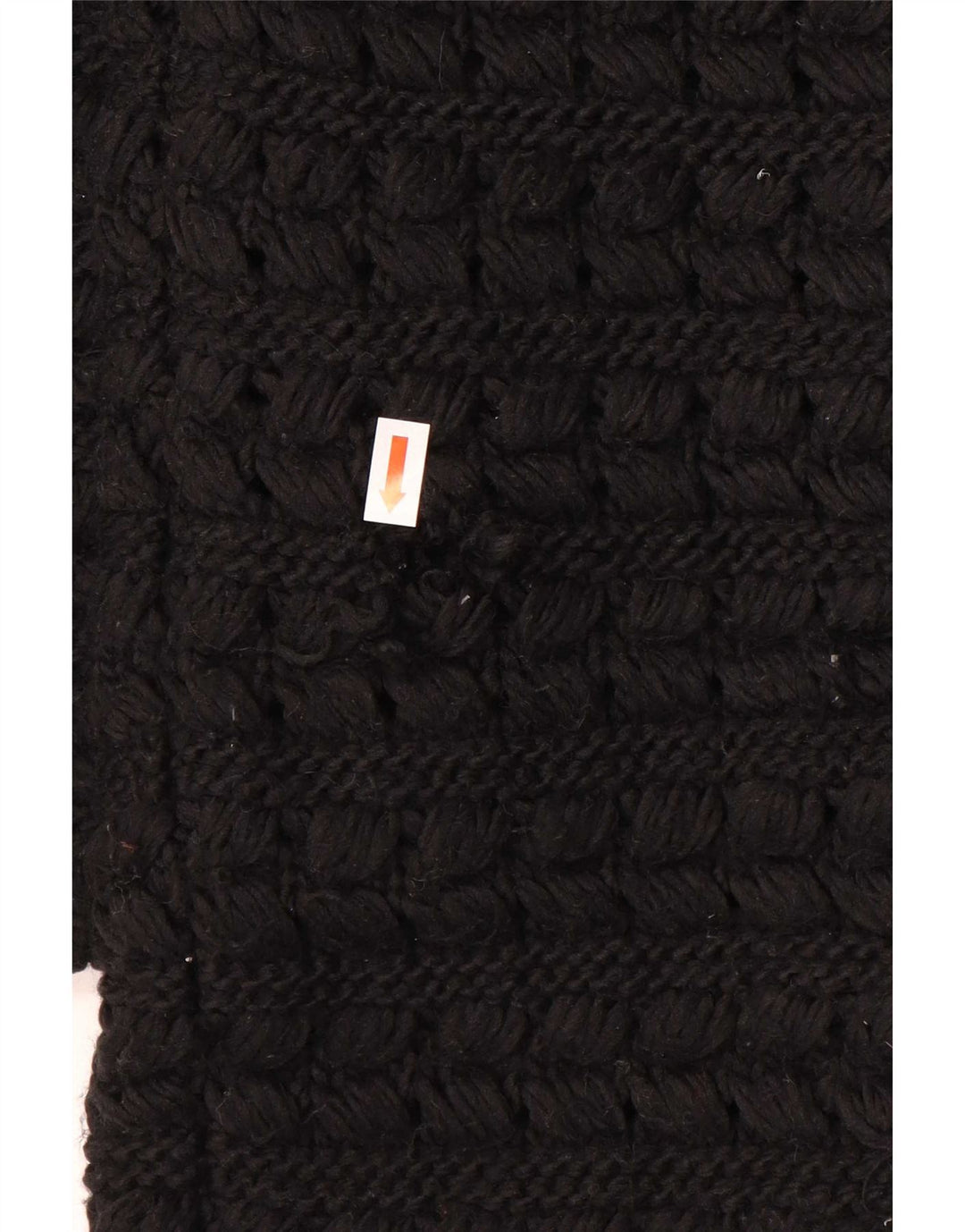 Damski, oversize'owy, długi, otwarty sweter rozpinany Zara UK 14, średni czarny