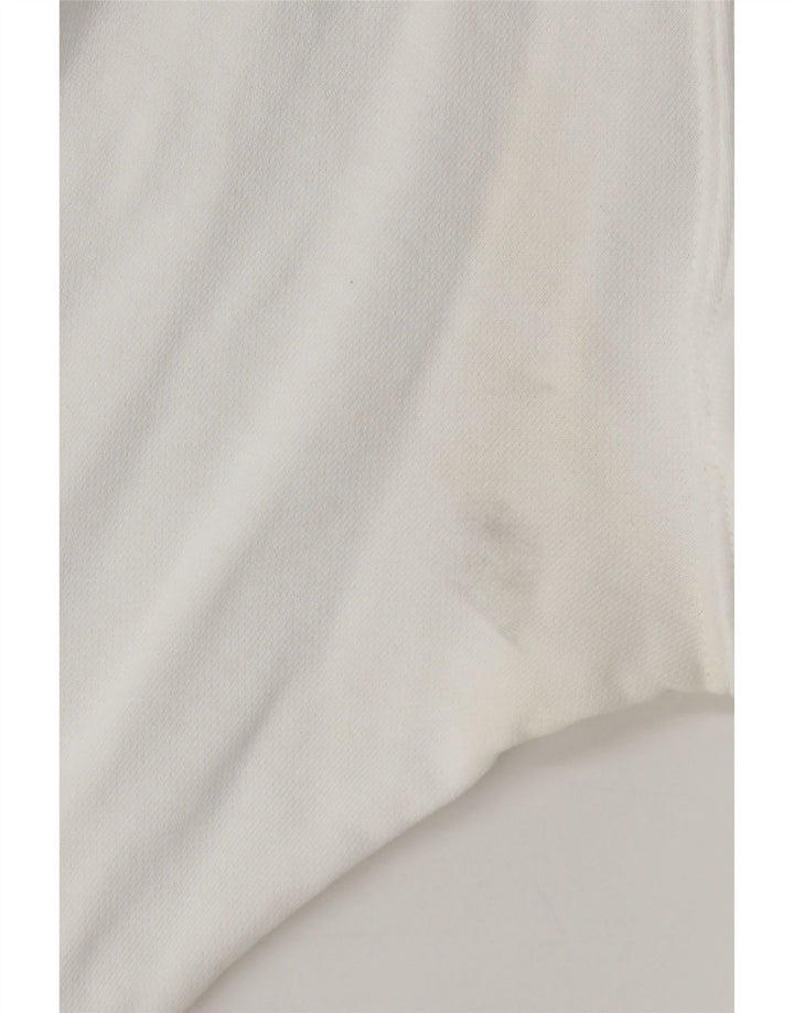 Męska bluza z grafiką Nike, mała, biała, bawełniana