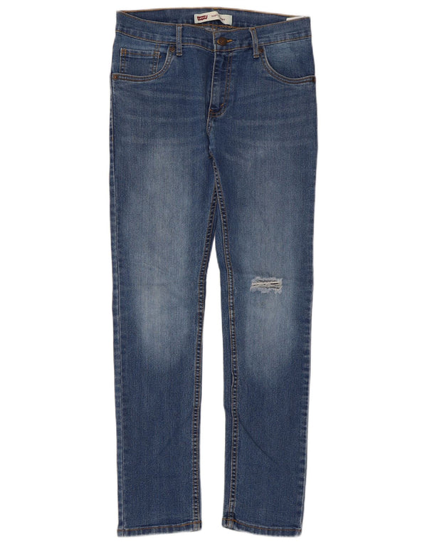 Levi's Boys 510 Obcisłe dżinsy rurki 15-16 lat W28 L28 Niebieskie bawełniane