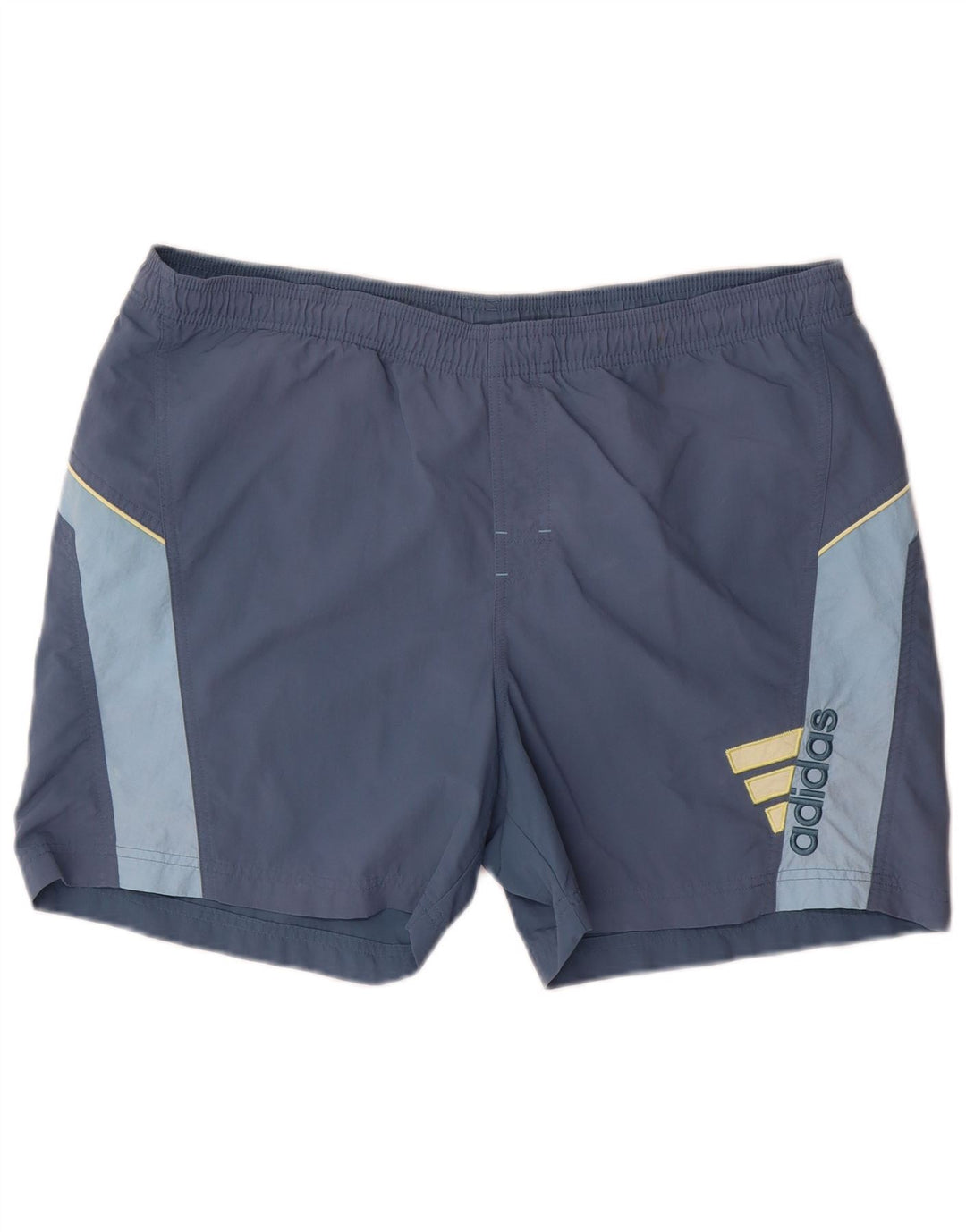 Męskie spodenki sportowe Adidas, duże, niebieskie, poliestrowe