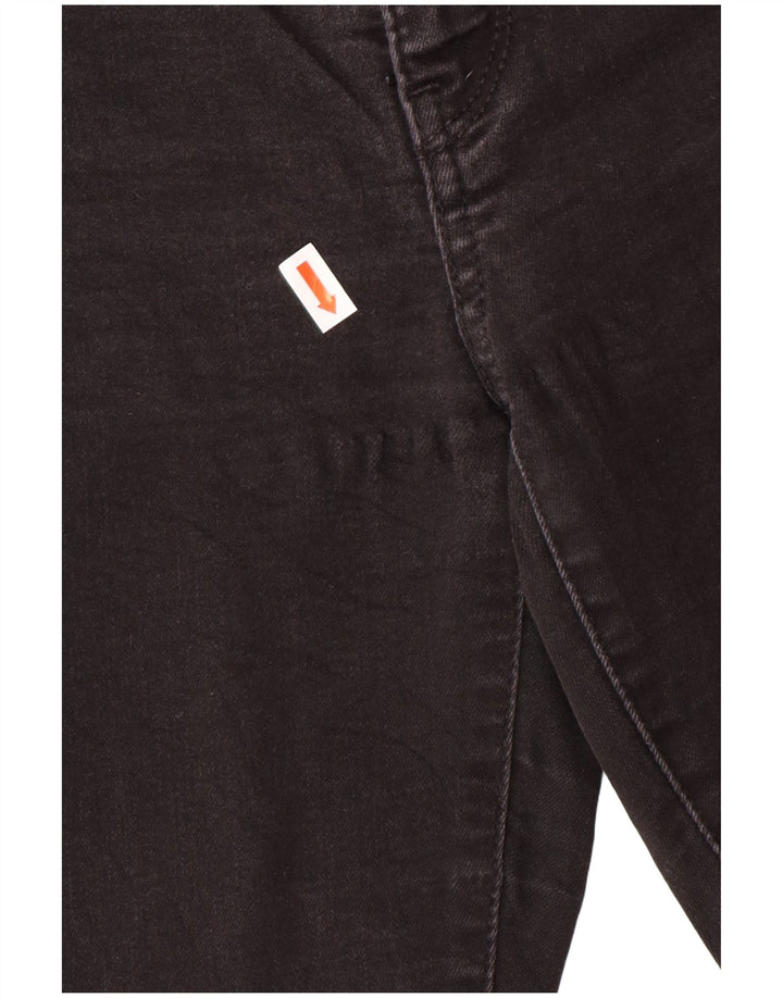 Damskie jeansy LEVI'S 312 Shaping W26 L30 Czarna bawełna