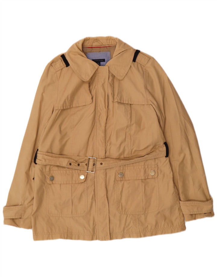 Trencz damski Tommy Hilfiger UK 14, średni beż, bawełna