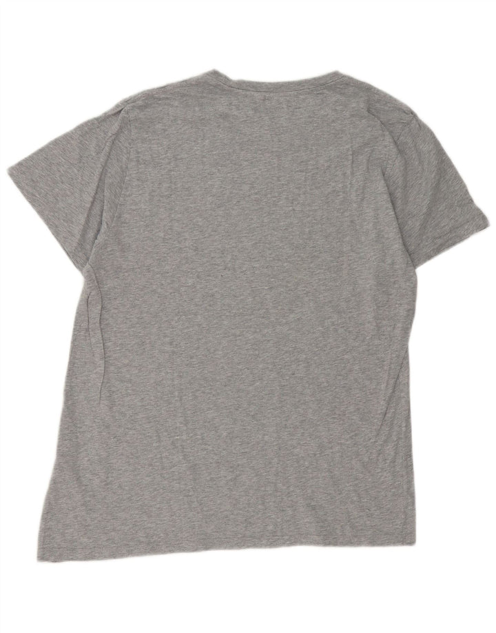 Męski T-shirt z grafiką Levi's Top XL, szara bawełna