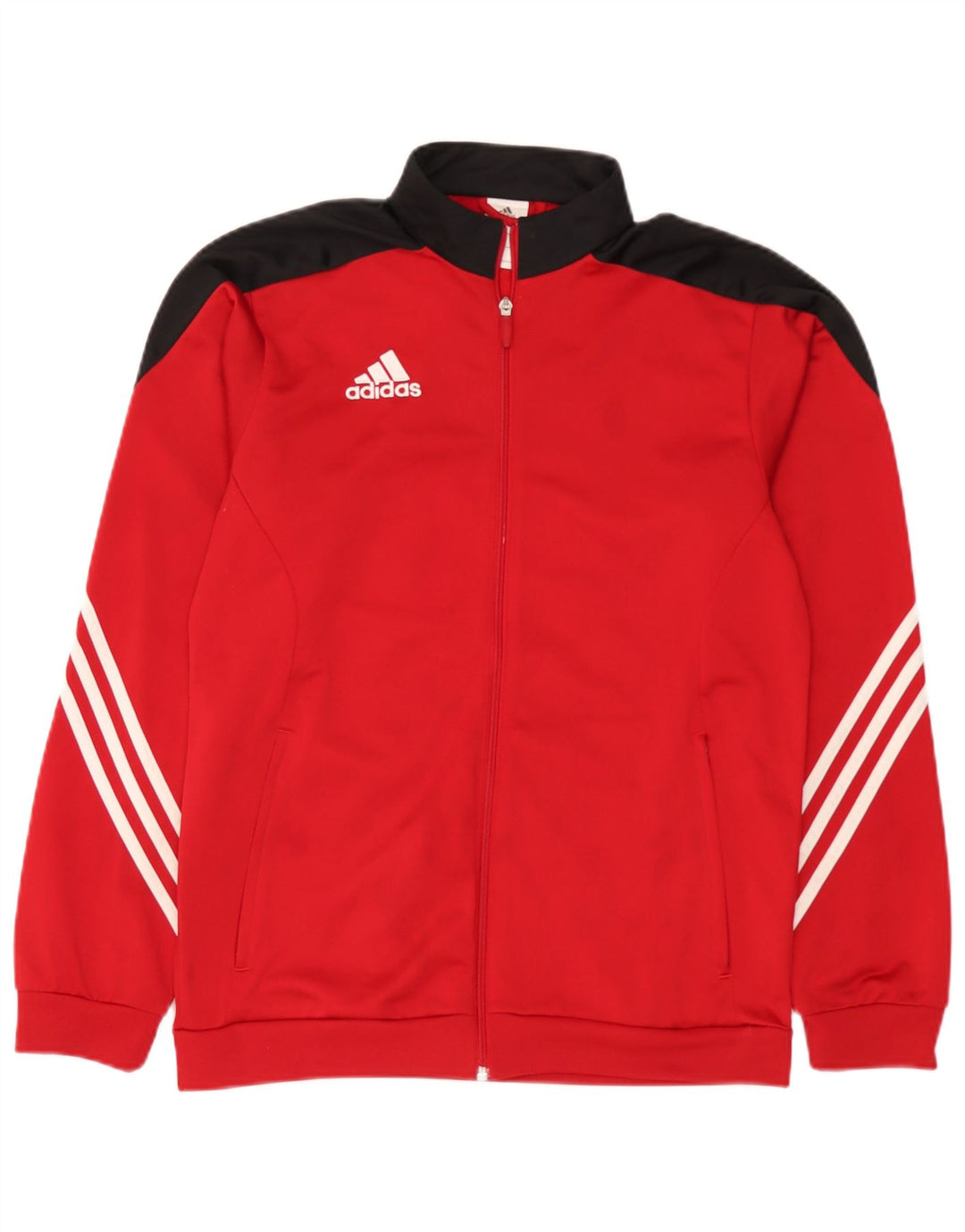 Adidas Męska bluza dresowa Top Jacket Medium Red Colorblock Poliester