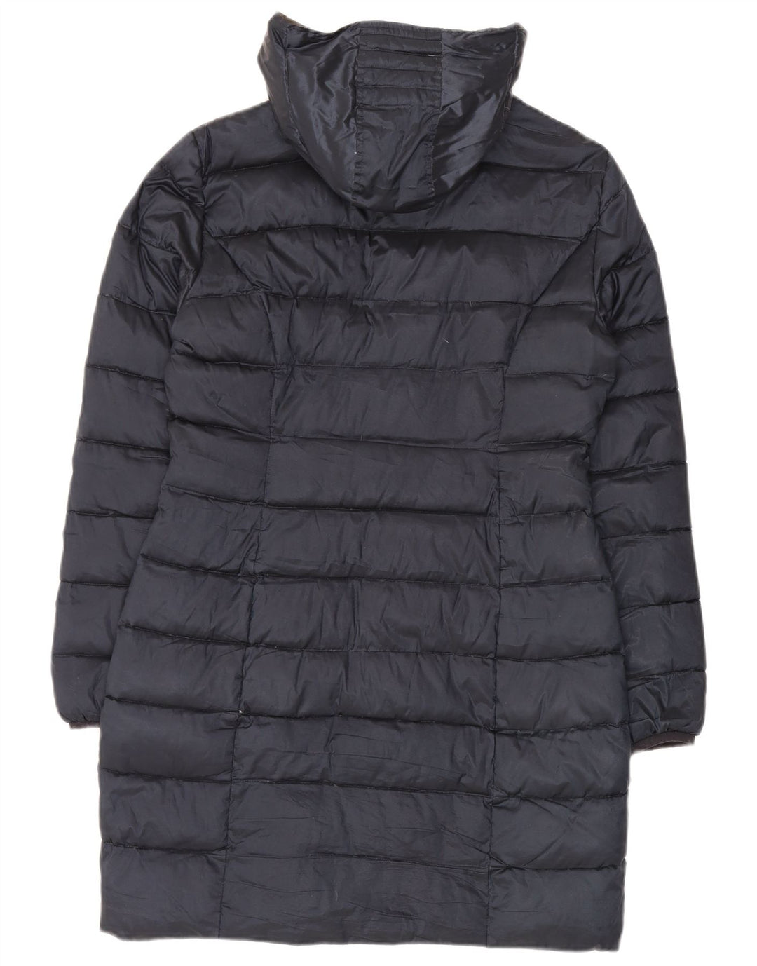 Damski płaszcz z kapturem Ellesse UK 18 XL, czarny poliester