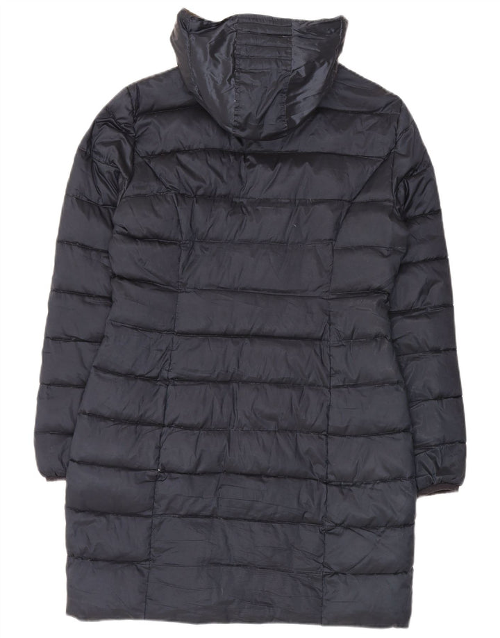 Damski płaszcz z kapturem Ellesse UK 18 XL, czarny poliester
