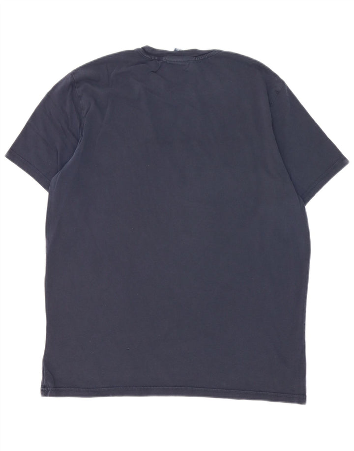 Męski T-shirt Champion z grafiką, duży, granatowy