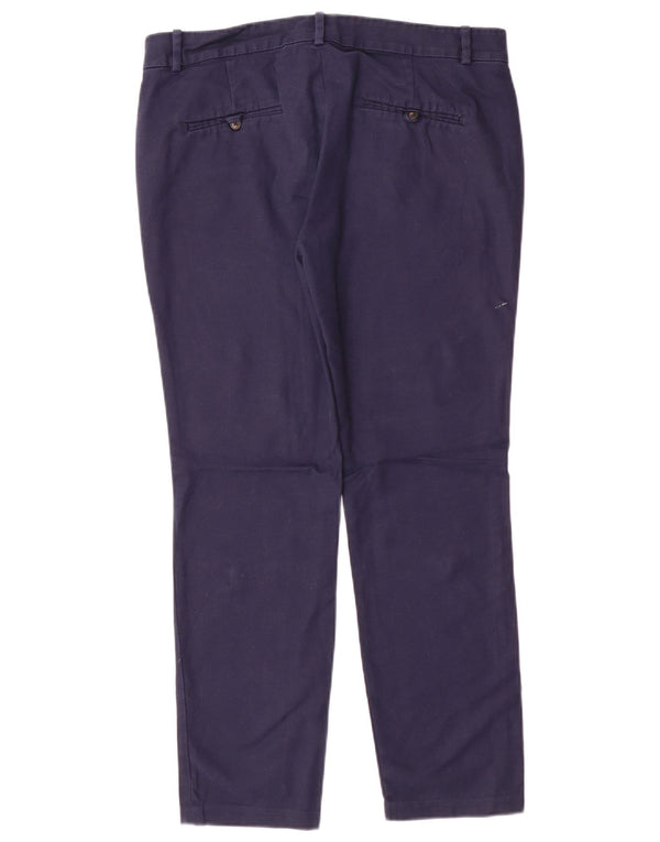 Damskie zwężane spodnie Chino Zara EU 40 Medium W30 L27 Granatowe Klasyczne