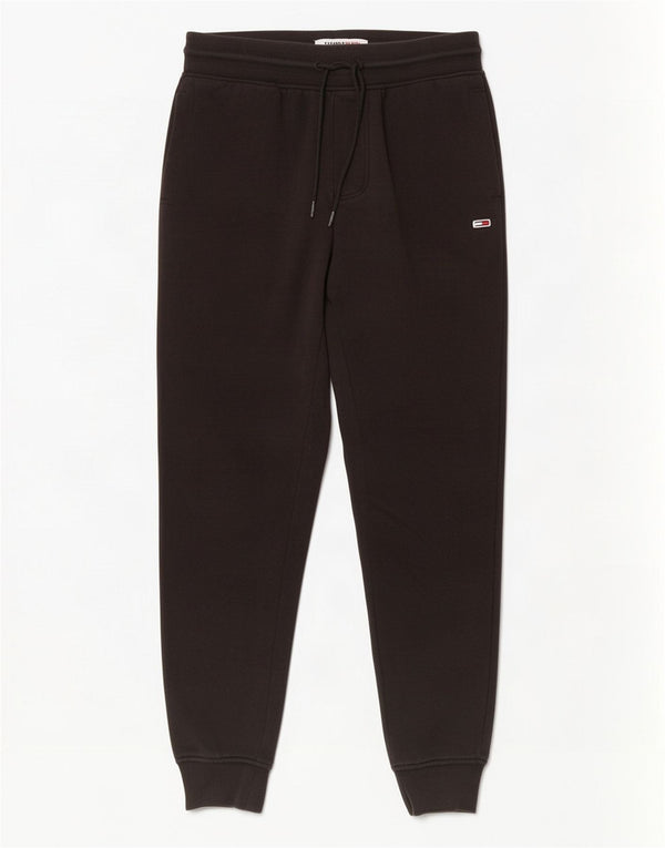 Męskie spodnie dresowe Tommy Hilfiger Joggers Small, czarne, bawełniane