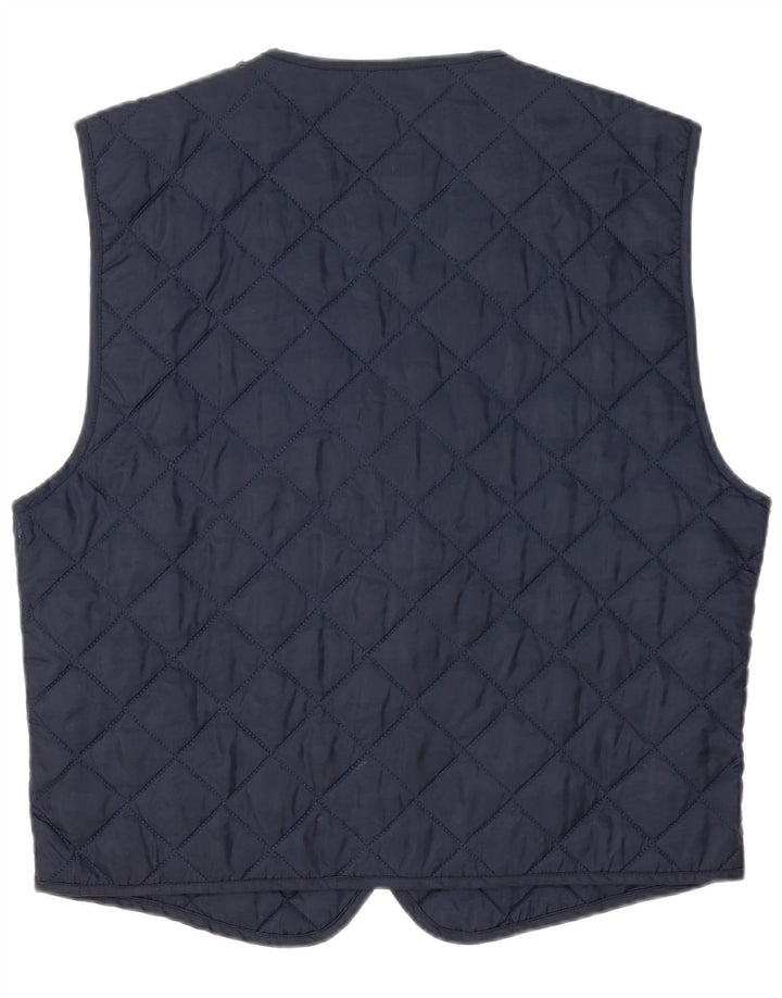 Męska pikowana kamizelka SPALDING UK 42 XL granatowa