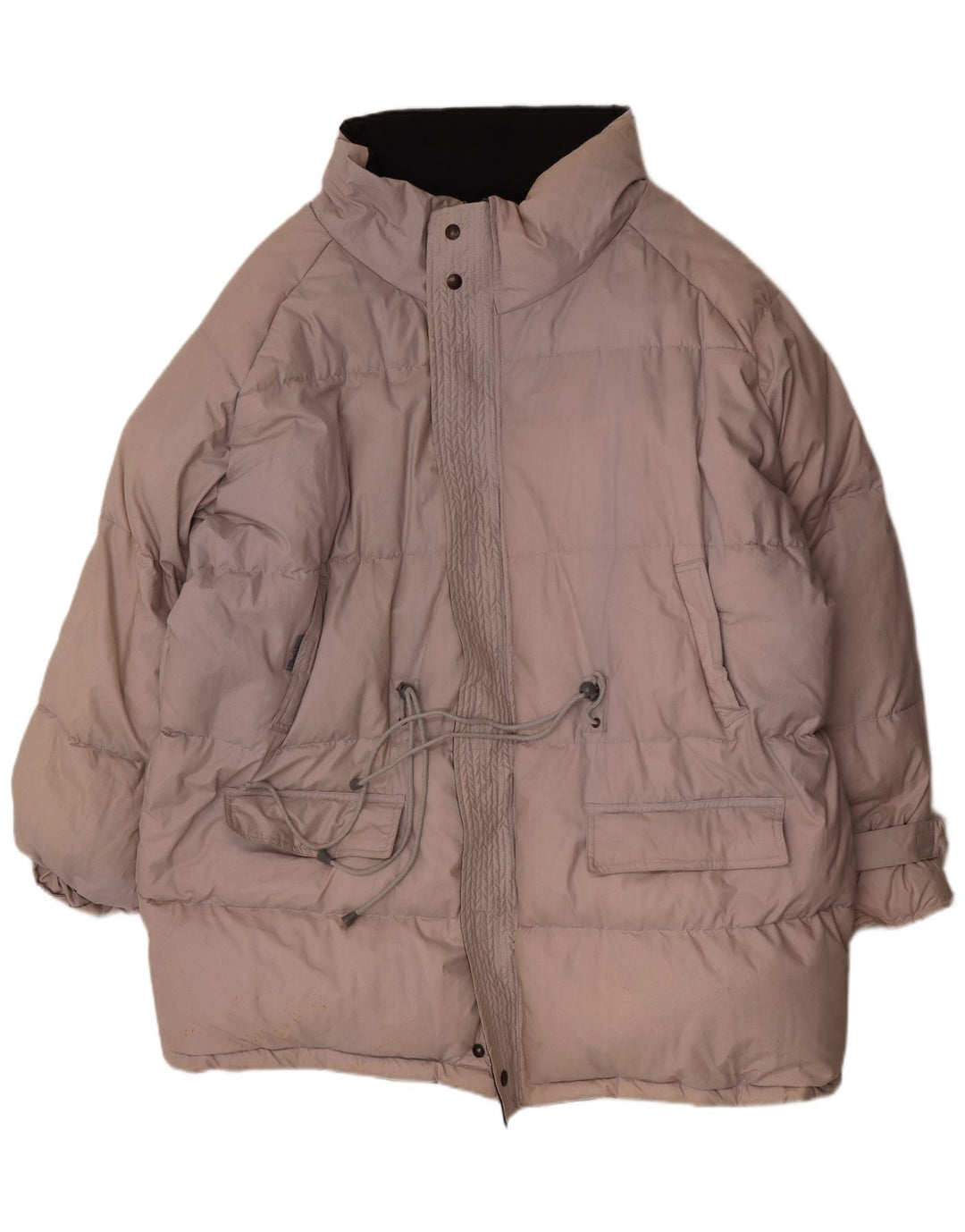 Męska dwustronna ocieplana kurtka Cable Car Clothiers UK 40, duża, szara