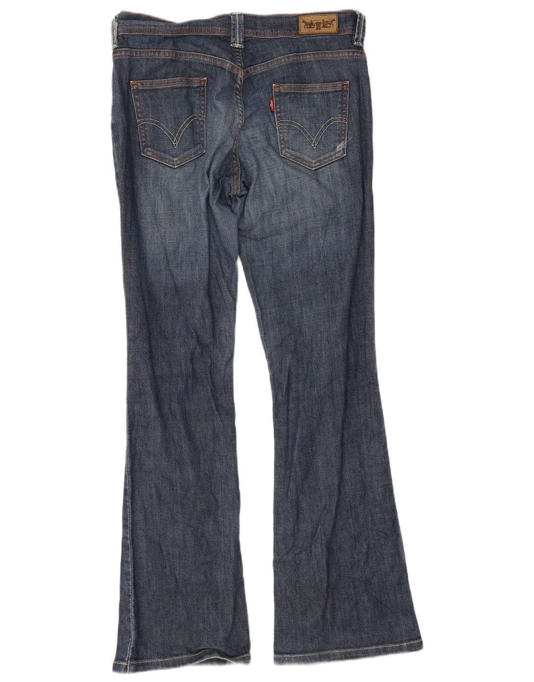 Damskie jeansy Bootcut Levi's W31 L30 Niebieskie bawełniane