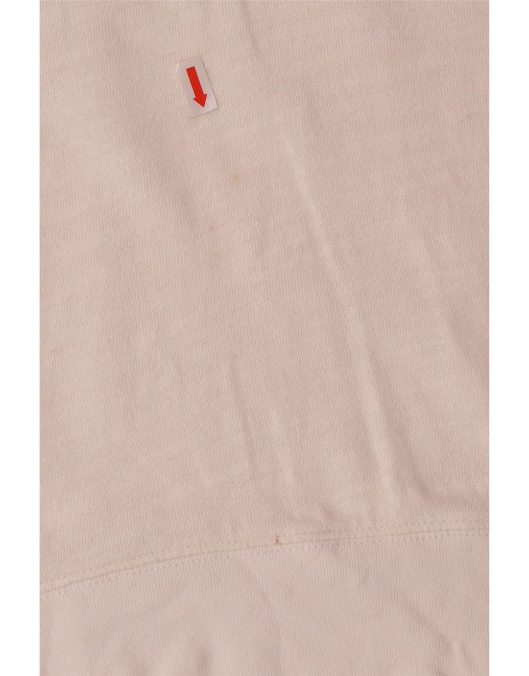 J. CREW Damski sweter oversize UK 10, mały, biały, bawełniany
