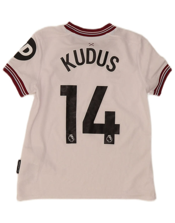 T-shirt chłopięcy Umbro West Ham United z grafiką, top 7-8 lat biały poliester
