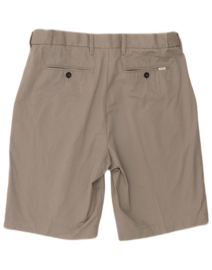 Męskie spodenki Chino Marks & Spencer W34, duże, szare, bawełniane