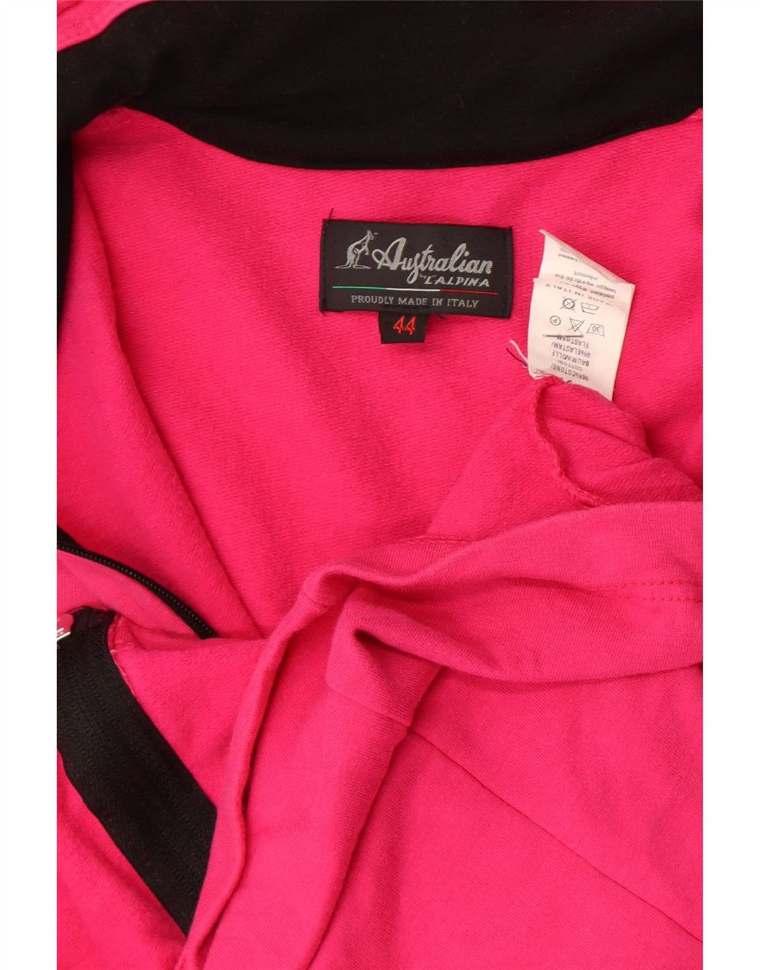AUSTRALIJSKA L'ALPINA Damska kurtka dresowa IT 44 Średnioróżowa bawełna