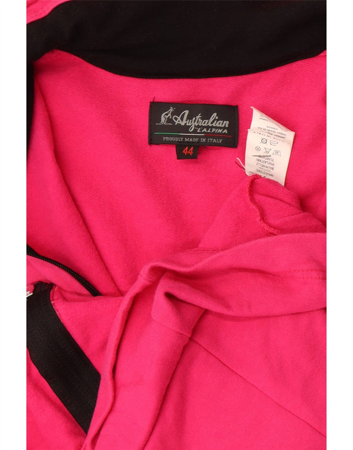 AUSTRALIJSKA L'ALPINA Damska kurtka dresowa IT 44 Średnioróżowa bawełna