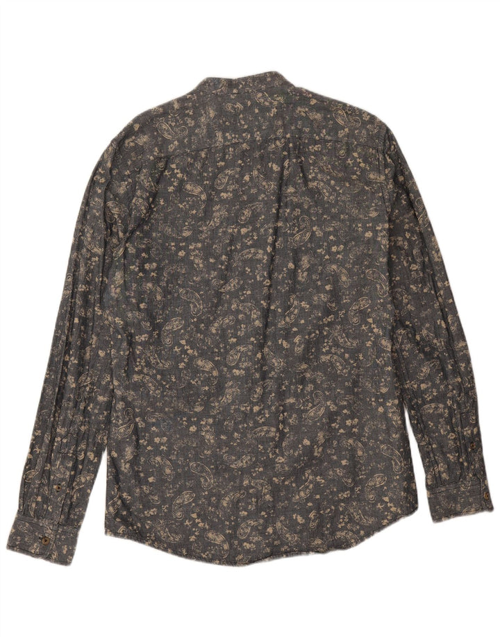 Koszula męska Benetton w kolorze średnioszarym Paisley