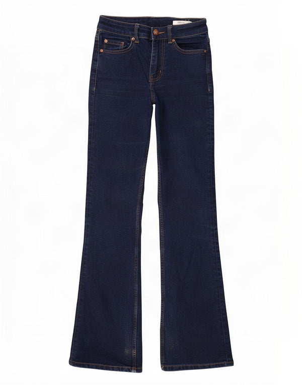 Marks & Spencer Damskie Jeansy Eva Bootcut UK 8 Small W26 L31 Granatowe