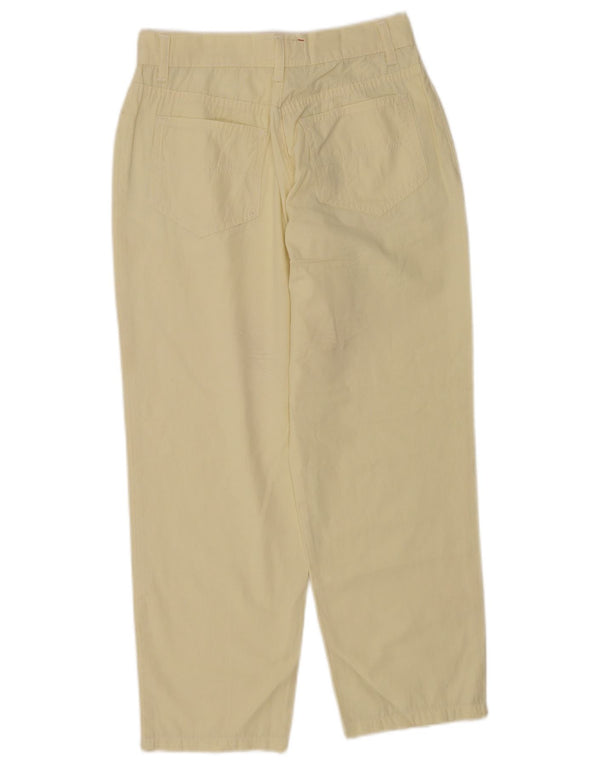 Spodnie damskie Laura Biagiotti z wysokim stanem IT 42 Medium W24 L24 Yel