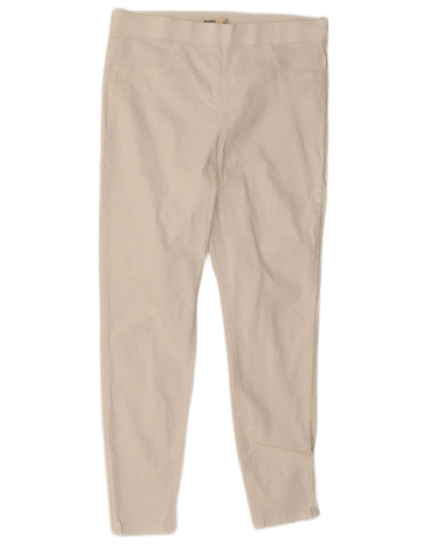 Marks & Spencer Damskie krótkie spodnie UK 12 Medium W30 L25 Białe