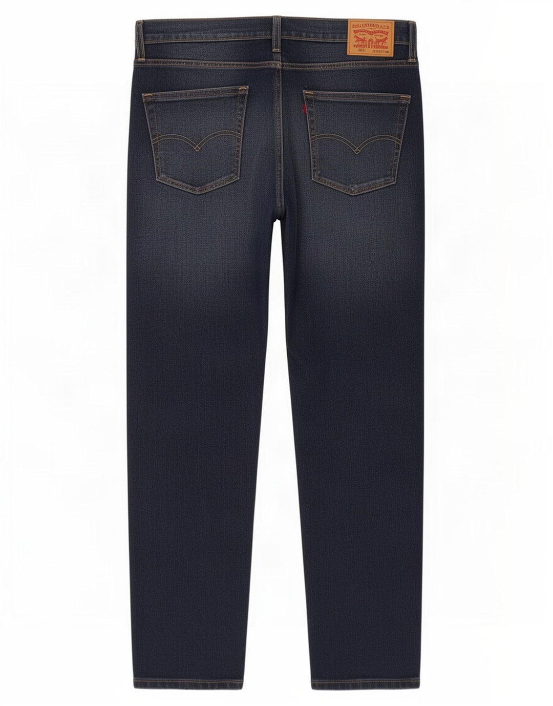 Męskie jeansy Levi's 502 Tapered W36 L32 Granatowa bawełna