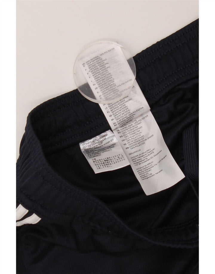 Damskie spodnie dresowe Adidas UK 4 XS Granatowe, poliestrowe