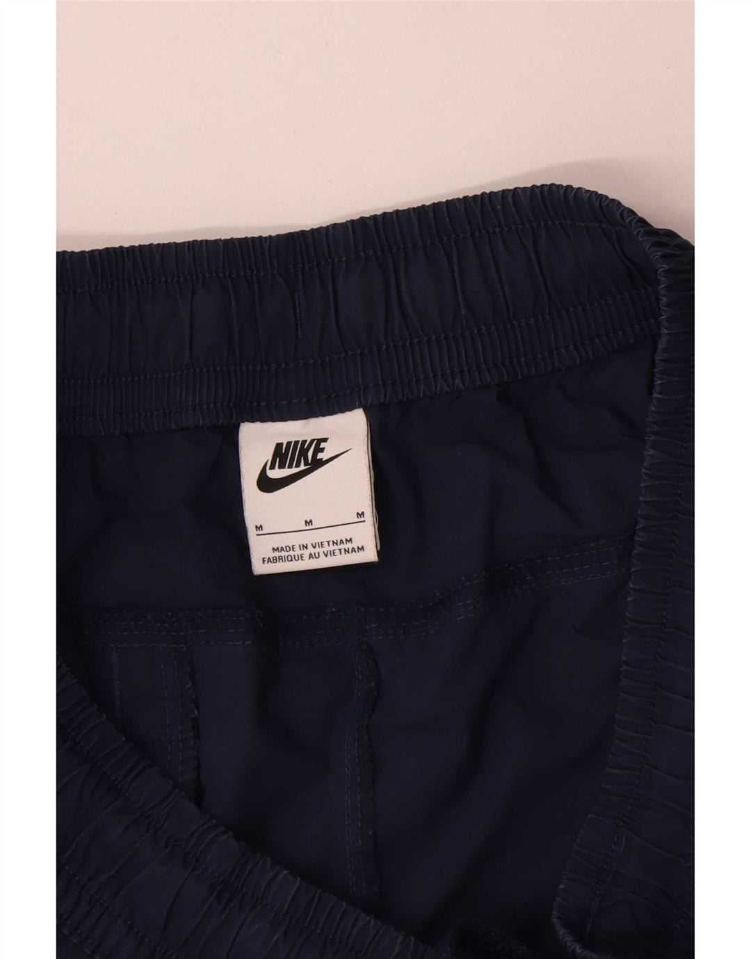 Męskie spodenki cargo Nike, średnie W30, granatowe, bawełniane