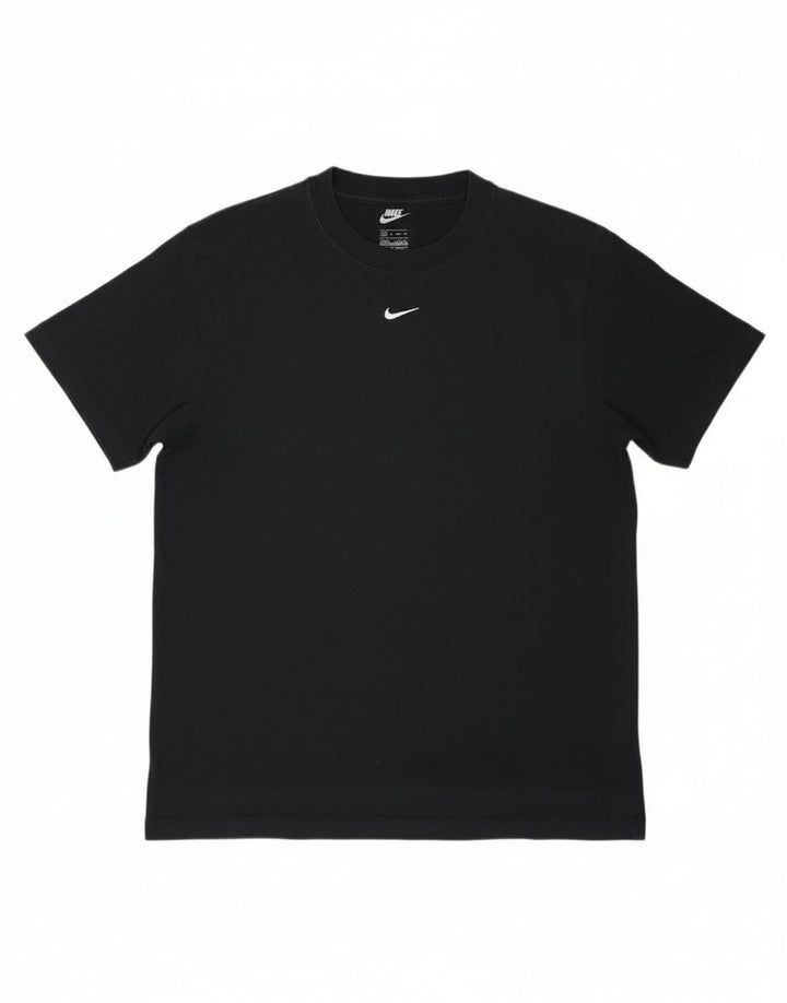 NIKE Mens T-Shirt Top XS Black Cotton