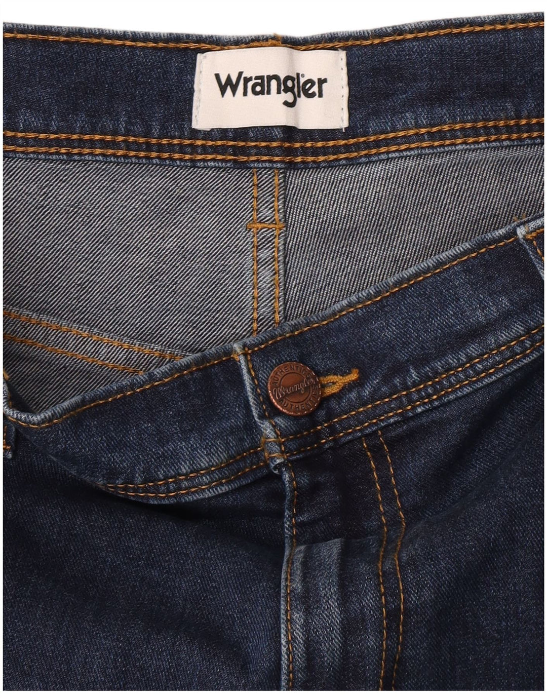 Męskie proste dżinsy Wrangler W36 L30 niebieskie