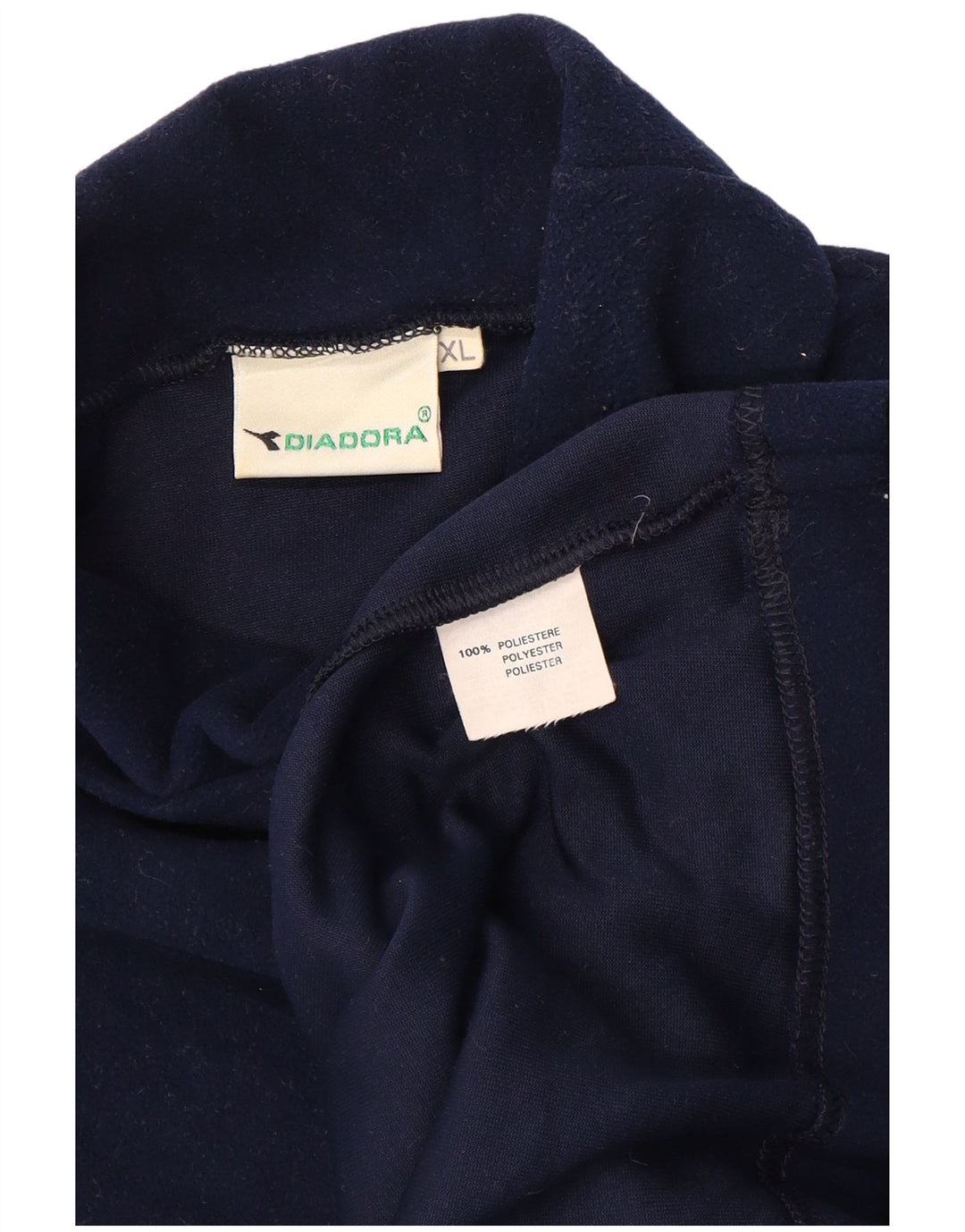 Męski sweter polarowy DIADORA XL, granatowy, poliester